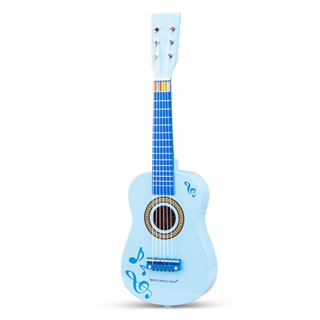 New Classic Toys - Guitar - Blue with Music Notes